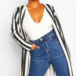 3X FRUMOS USA Buttery Soft Open Kimono